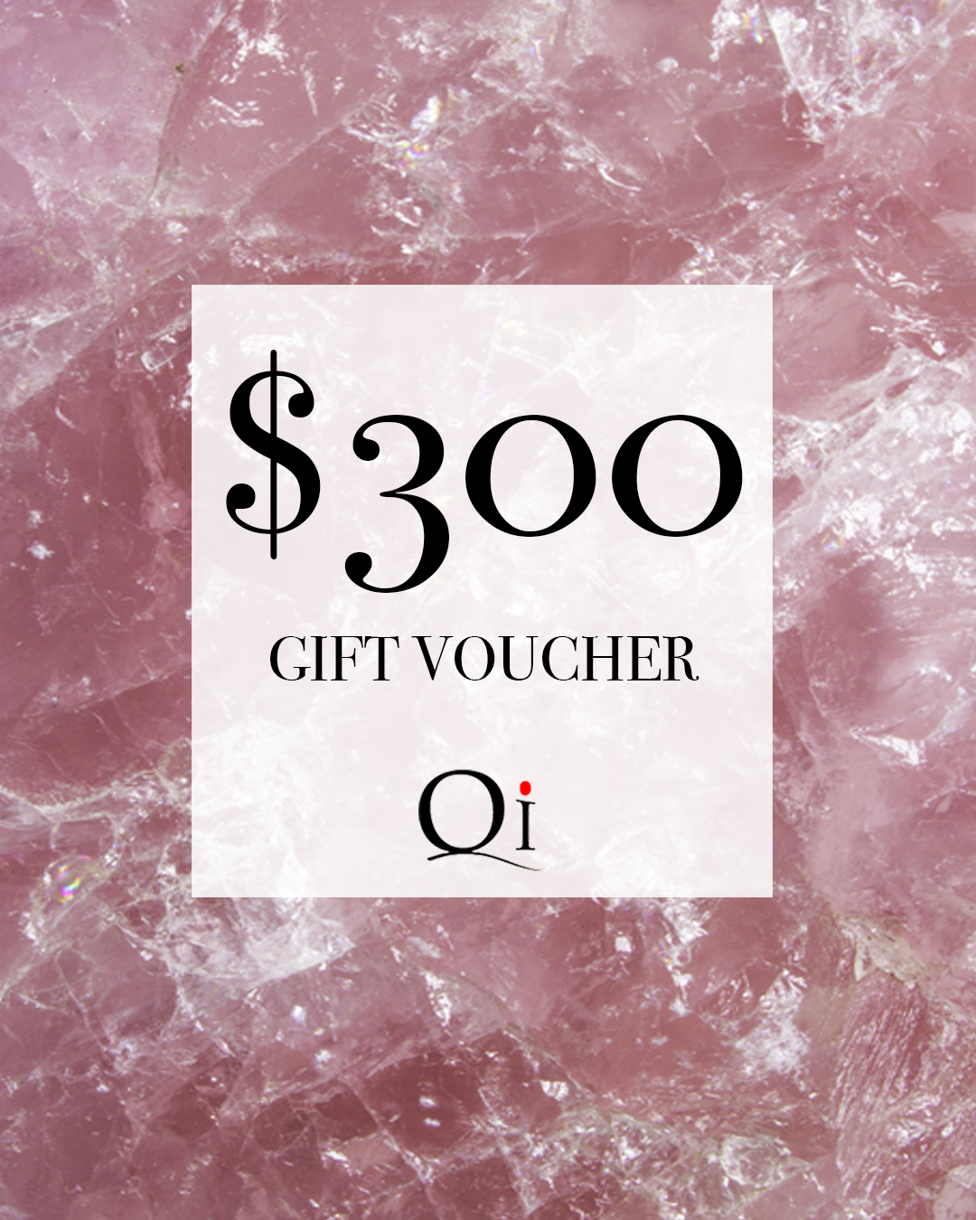 Gift Voucher: $300