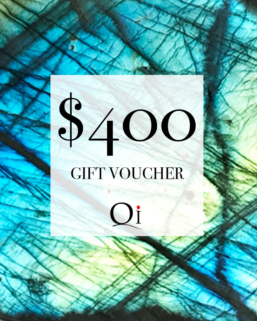 Gift Voucher: $400