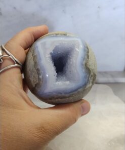 Alternative view of Blue Lace Agate Sphere