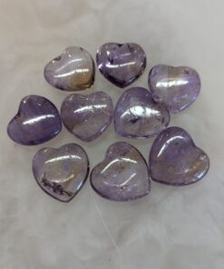 Carving: Ametrine Heart 25