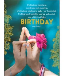 Greeting Card: Wishing You Happiness to Welcome You - Discontinued