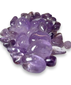 Tumbled Pebbles: Amethyst