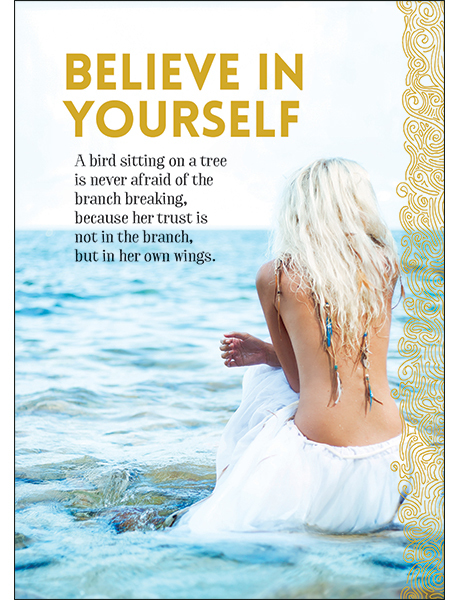 Greeting Card: Believe in Yourself