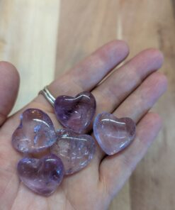Alternative view of Carving: Ametrine Heart 25