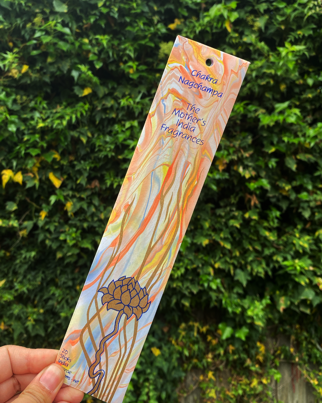 Incense Sticks: Mothers India Chakra Nagchampa