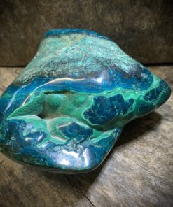 Natural Crystal: Polished Shattuckite (Approx 15x10x8cm)