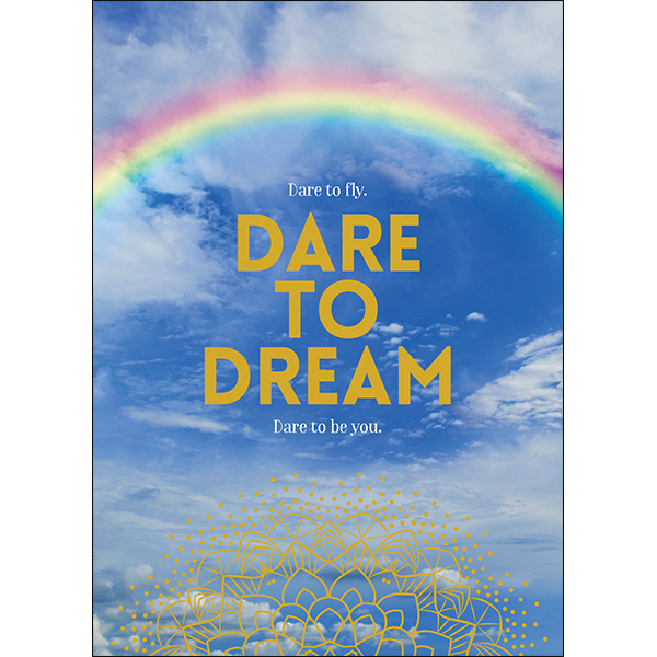 Greeting Card: Dare to Dream