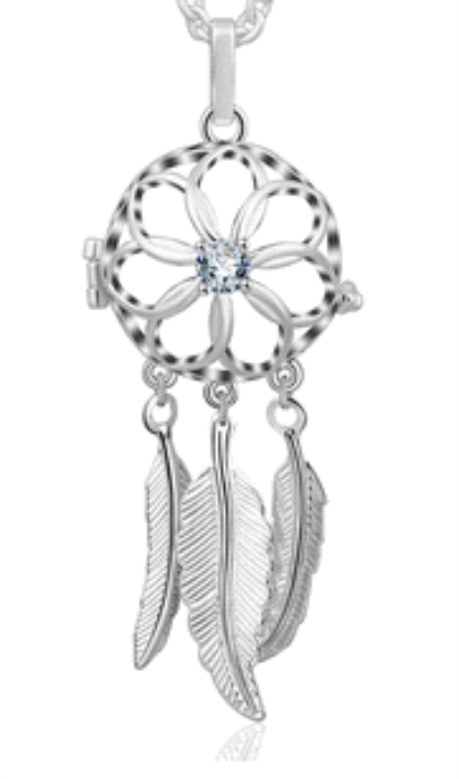 Crystal Keeper: Dream Catcher (Three Feathers)