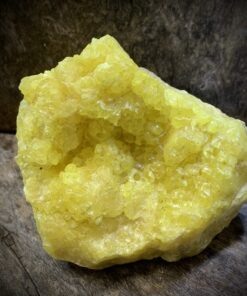 Rough Crystals: Sulfur Specimen (Approx 10x15x8)