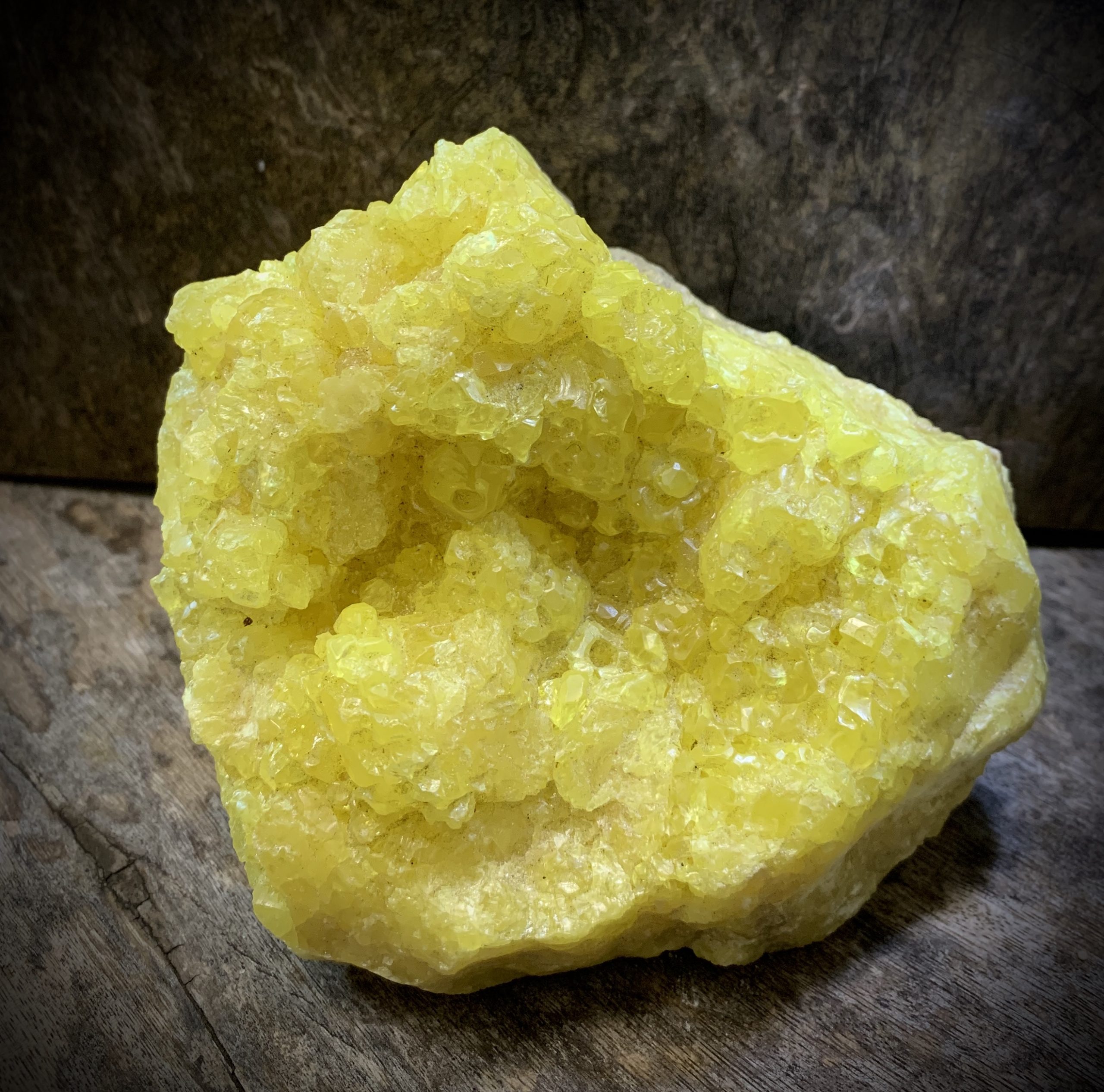 Rough Crystals: Sulfur Specimen (Approx 10x15x8)