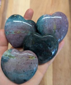 Carving: Puff Heart: Bloodstone 35