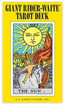 Giant Rider Waite Tarot Deck