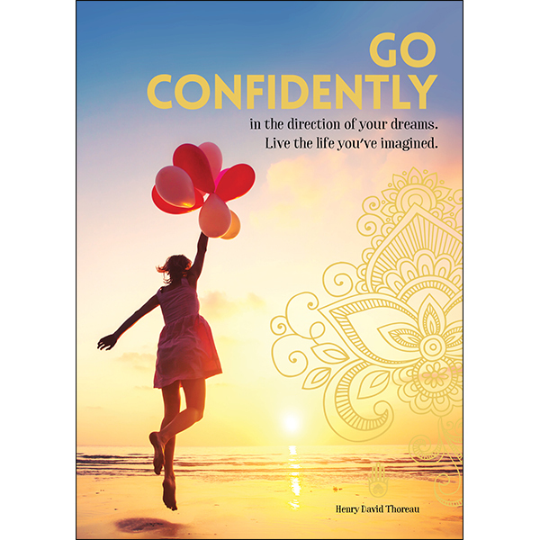 Greeting Card: Go Confidently