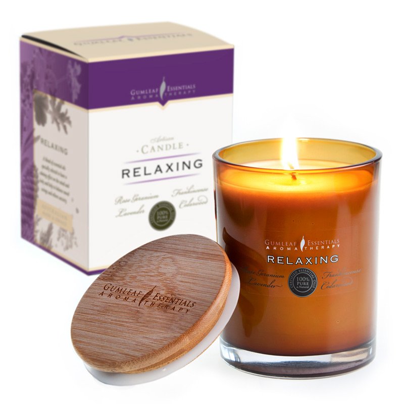 Gumleaf Essential Oil Artisan Candle: Relaxing
