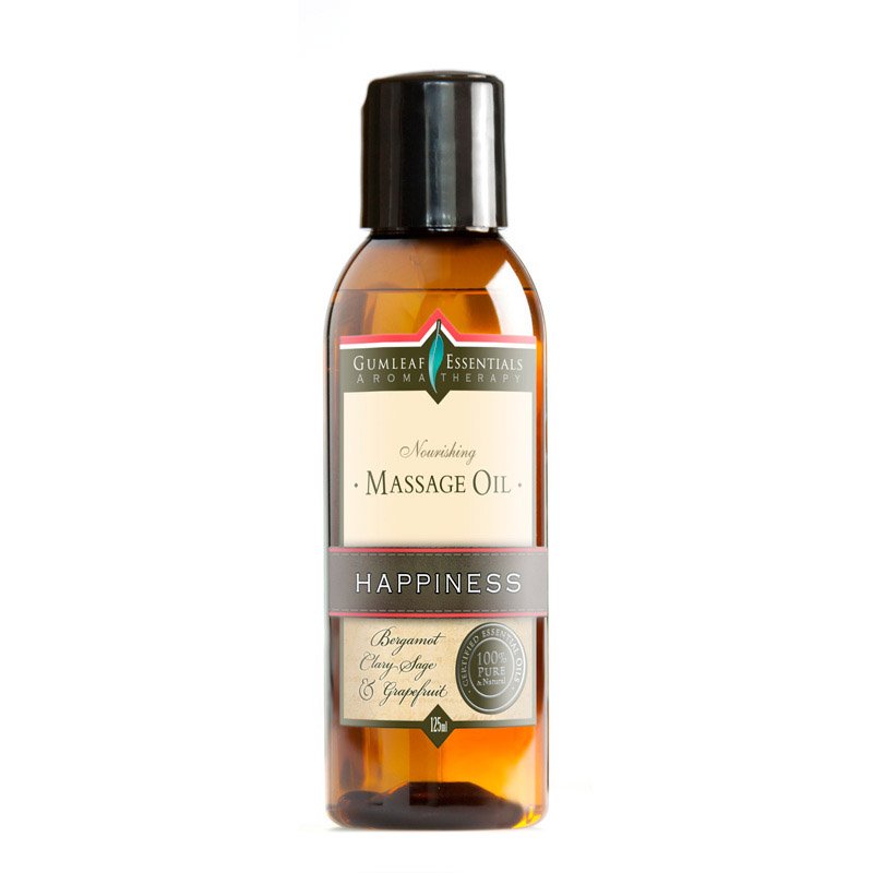 Gumleaf Essentials Massage Oil: Happiness 125ml