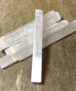 Natural Crystals: Selenite Wands (Approx 20cm)