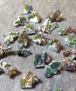 Genuine Crystal Specimens: Bismuth (1x1x1cm)