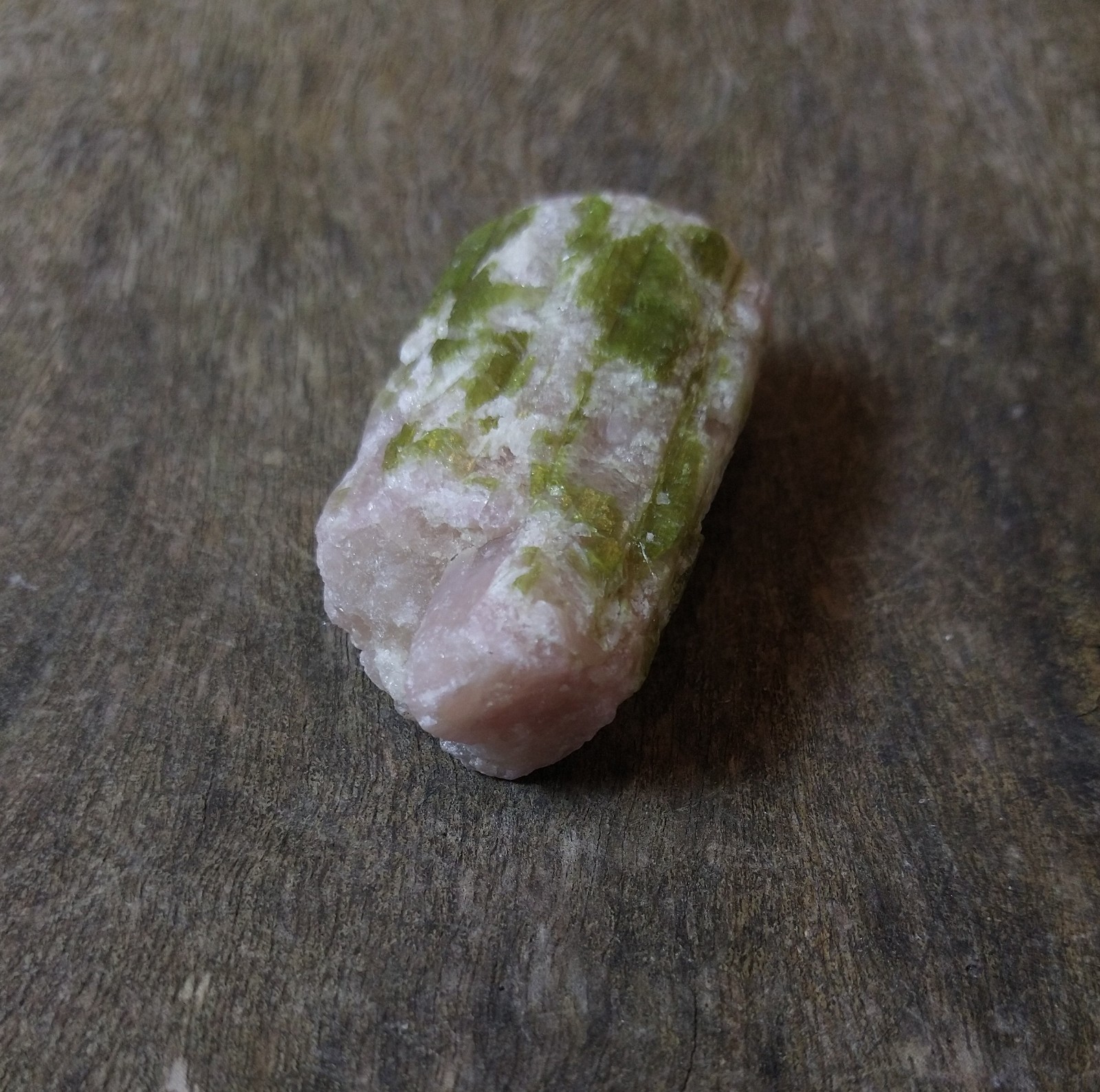 Natural Crystal: Watermelon Tourmaline (Approx 5x2.5cm)