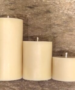 Pure Beeswax Plith Candles (3 sizes to choose from)