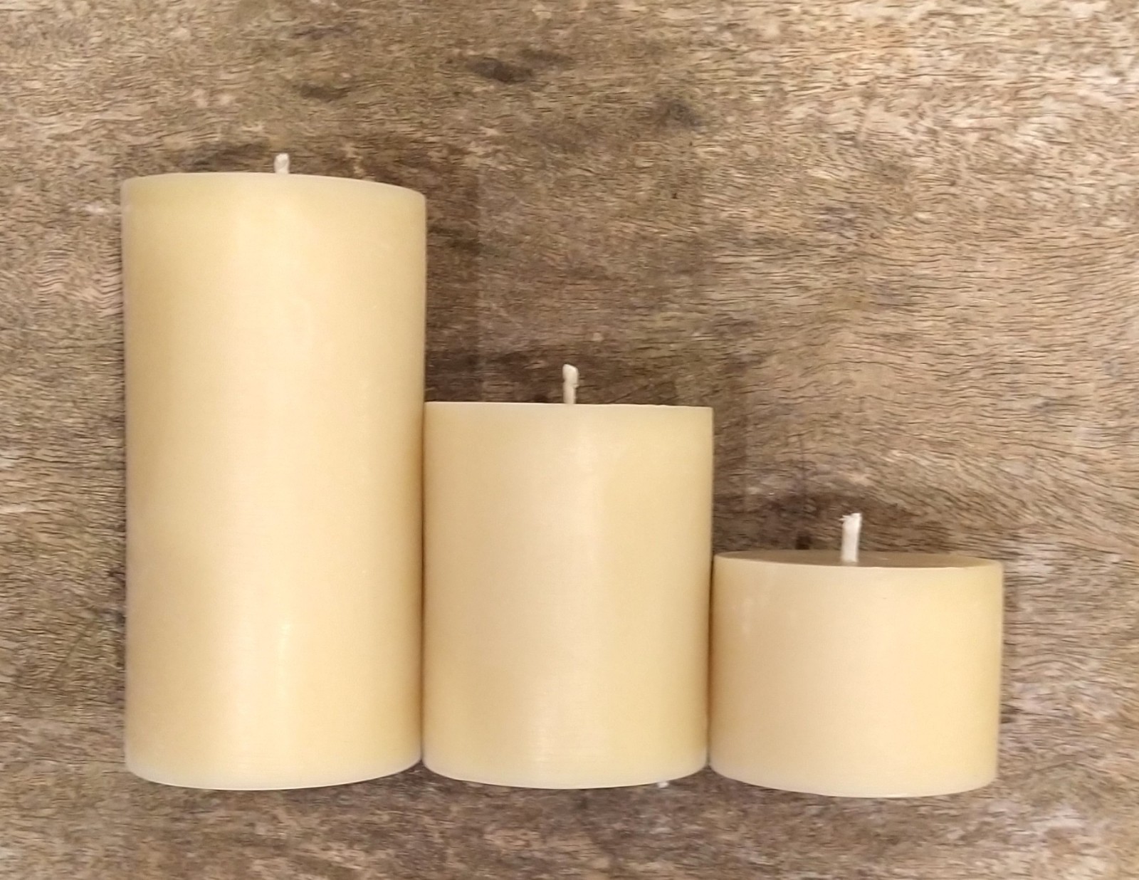 Pure Beeswax Plith Candles (3 sizes to choose from)