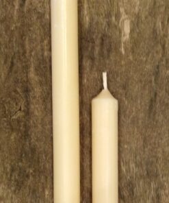 Beeswax-Paraffin Blend Dinner Candles (2 lengths to choose from)