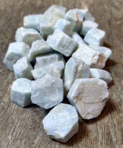 Natural Hexagonal Crystals: Aquamarine (Approx 2x2x1cm)