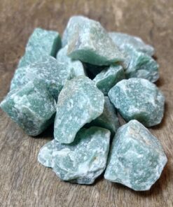 Natural Crystals: Green Aventurine Rough Chunks (Approx 3x3x2cm)