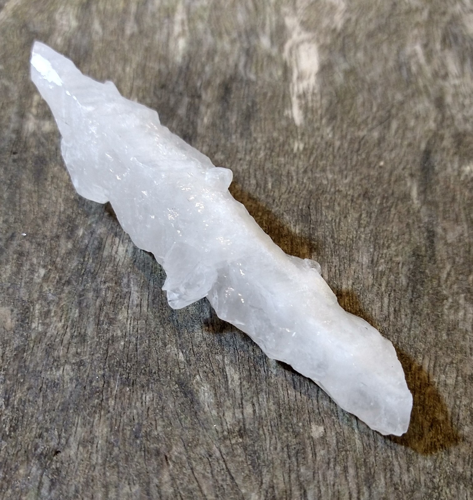 Aragonite Specimen - Santa Euclalia Chihuahua Mexico - (approx 8 x 2 cm)