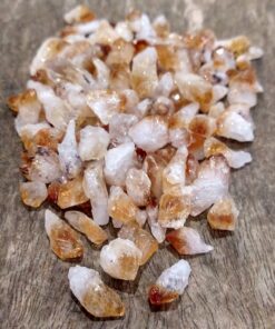 Genuine Crystals: Citrine Points (Approx 1x1x1cm)