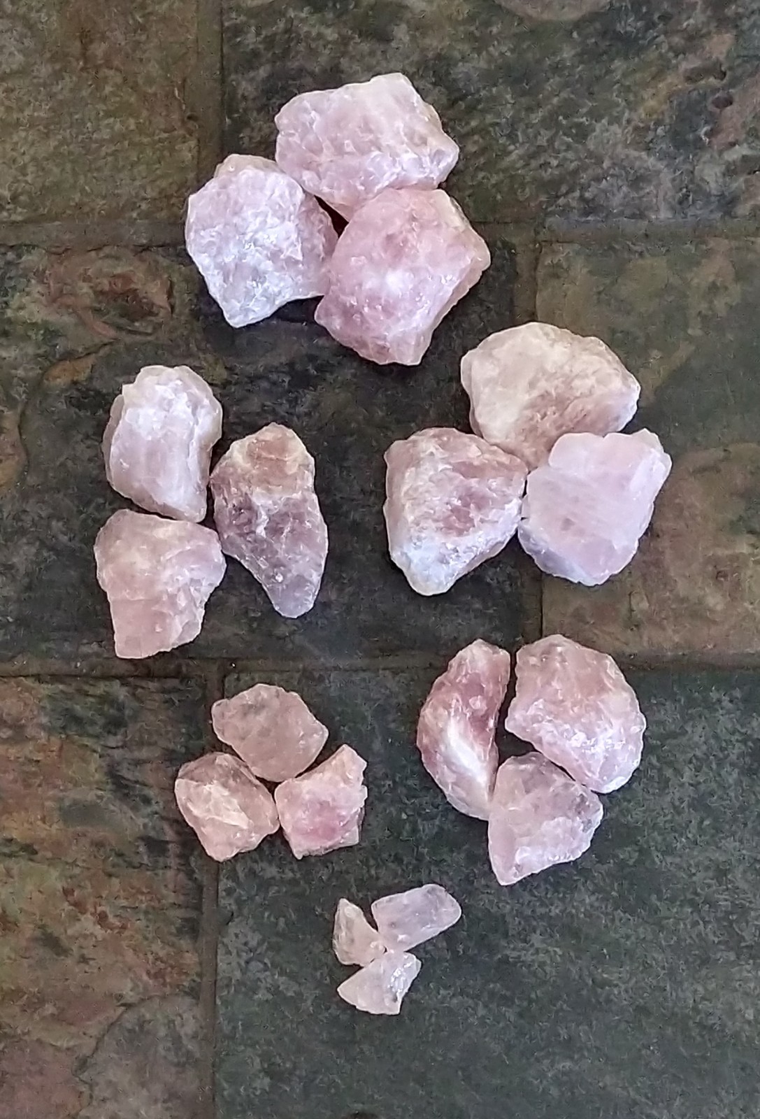 Natural Crystals: Rose Quartz Rough Chunks