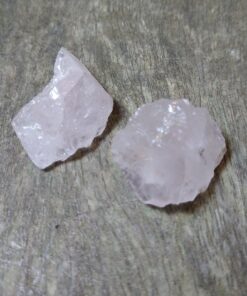 Alternative view of Natural Crystals: Morganite-Pink Beryl Rough Chunks
