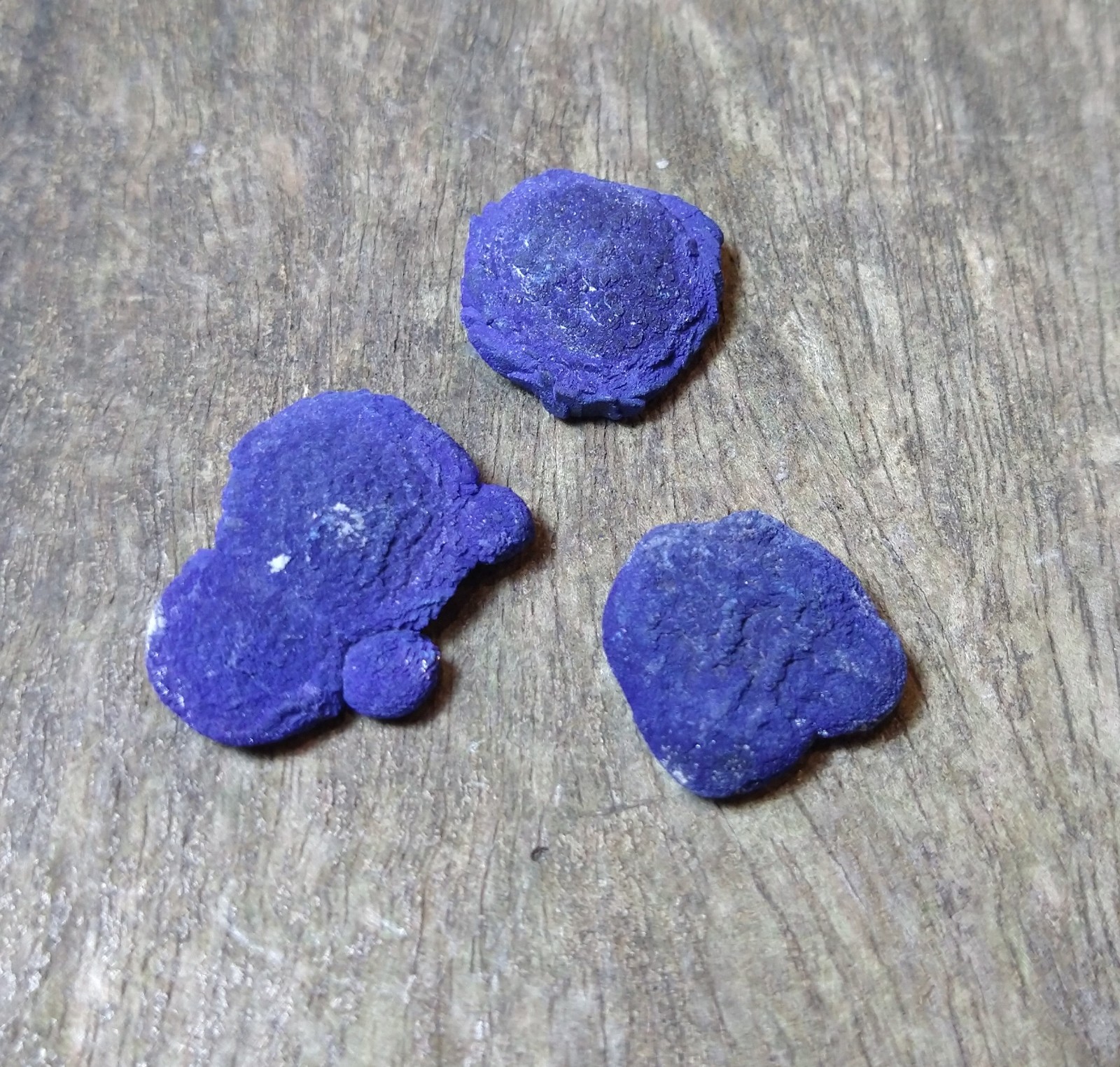 Natural Crystals: Azurite Suns (Approx 2x2x1cm)