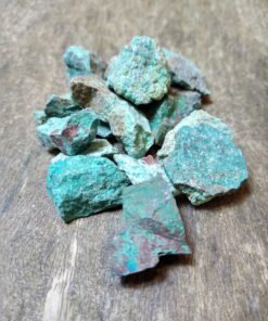Rough Crystal: Chrysocolla Chunk 6