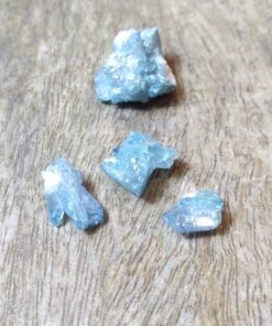 Natural Crystal: Aqua Aura Cluster 25