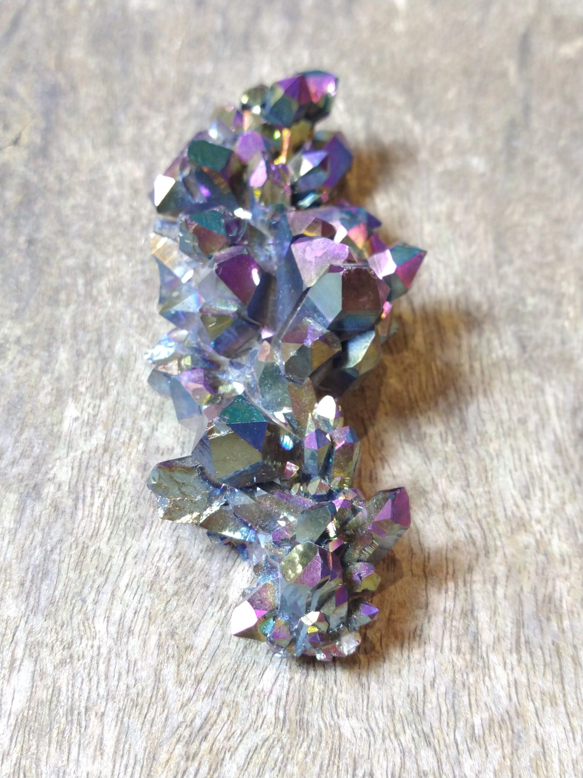 Flame Aura Quartz Cluster - 290 - Image 2