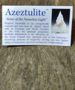 Alternative view of Natural Crystals: Azeztulite Rough Chunks