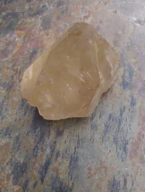 Natural Crystal: Cut & Polished Citrine Generator (Approx 10x10x8cm) - Image 3