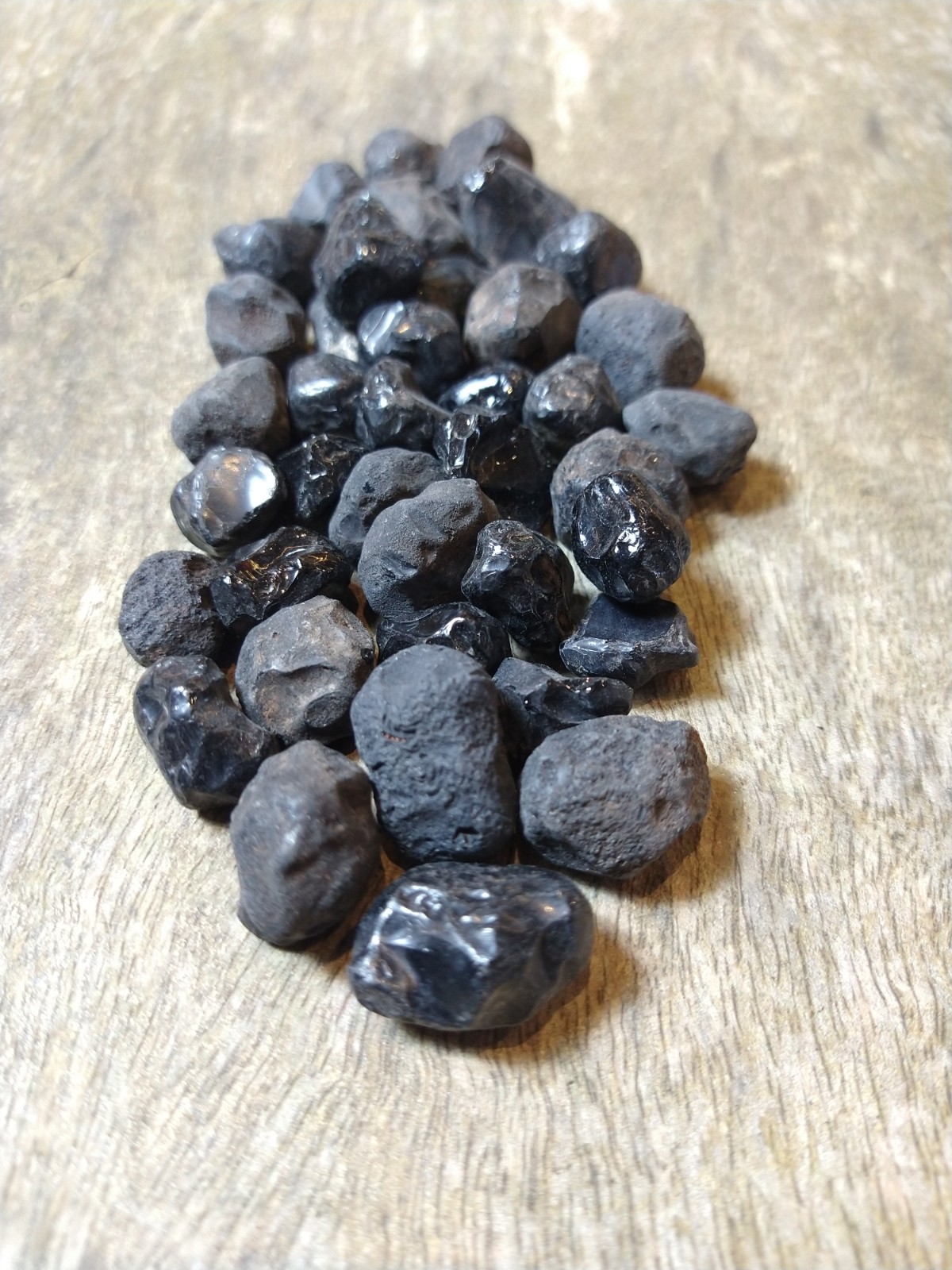 Natural Crystals: Apache Tear (Obsidian)
