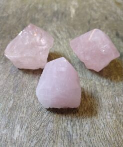 Natural Crystals: Cut & Polished Rose Quartz Generator (Approx 6x6x5cm)