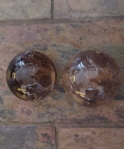 Alternative view of Natural Crystals: Cut & Polished Smokey Quartz Spheres