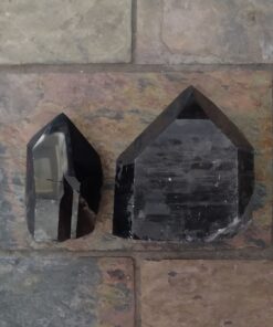 Genuine Crystals: Smokey Quartz Generators (Some Natural Faces/Some Polished)