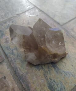 Alternative view of Natural Crystals: Smokey Quartz Cluster (Approx 10x14x8cm)