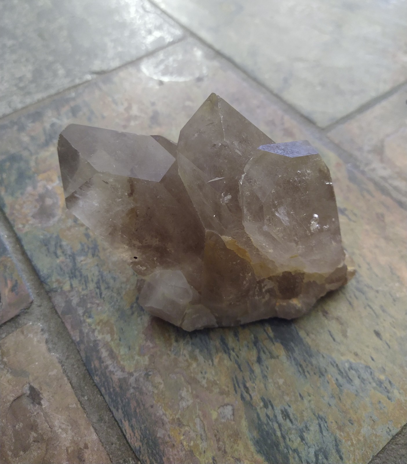 Natural Crystals: Smokey Quartz Cluster (Approx 10x14x8cm) - Image 2