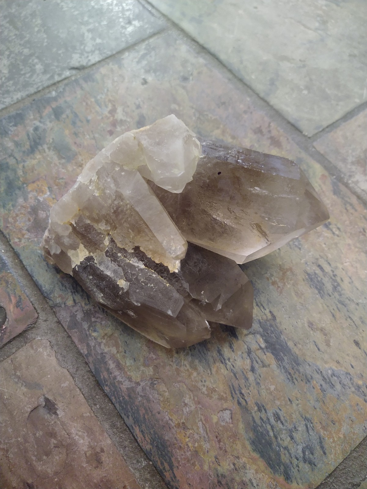 Natural Crystals: Smokey Quartz Cluster (Approx 10x14x8cm)