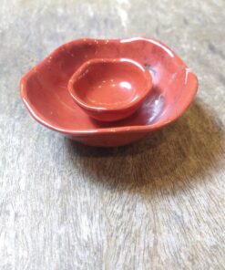 Natural Crystal: Hand Carved & Polished Red Jasper Bowls