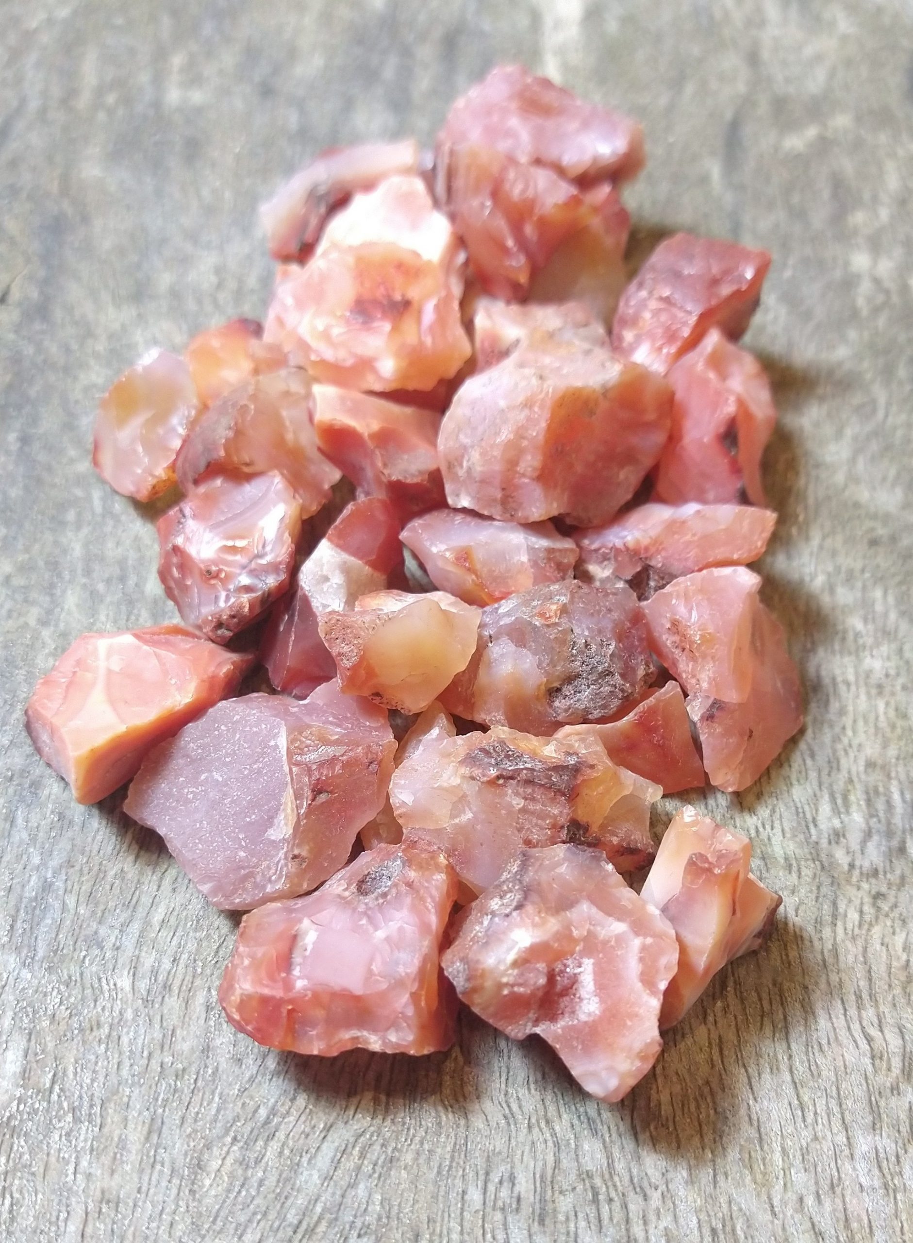 Rough Crystal: Sardonyx Chunks (Approx 2x2x1cm)