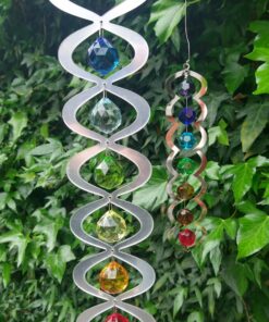 Alternative view of Small Chakra Sun Catcher