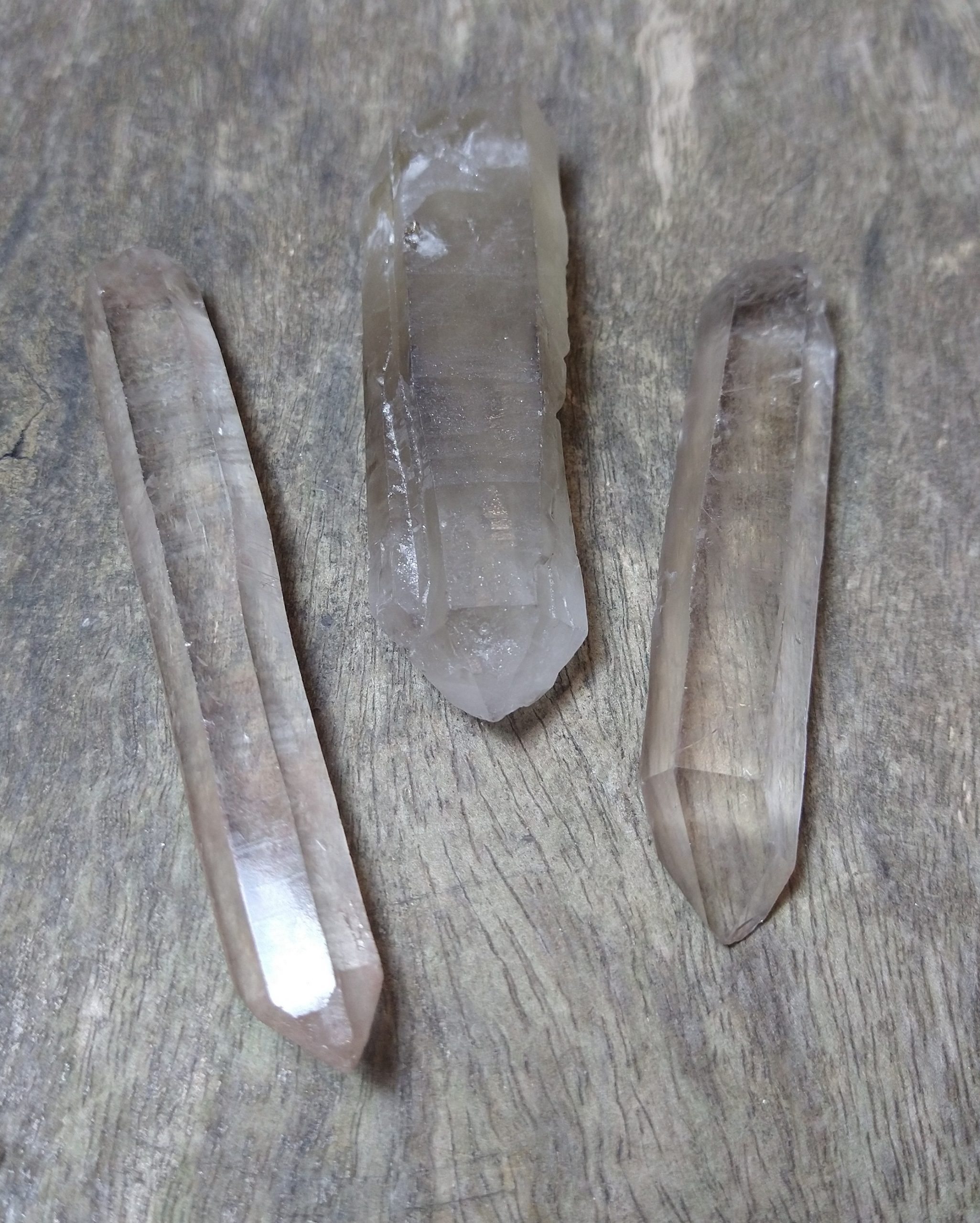 Natural Crystals: Smokey Quartz Points