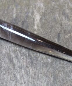 Natural Crystals: Cut & Polished Smokey Quartz Point (Approx 12x2cm)