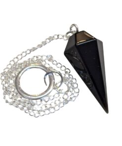 Crystal Pendulum Black Obsidian Classic